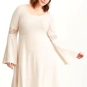 TORRID Cream Lace Insert Dress (Pre-Loved)